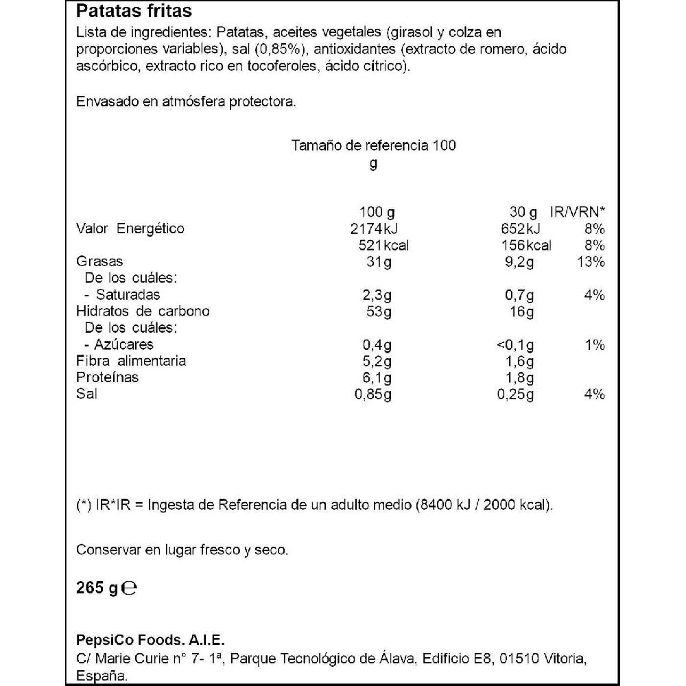 Eroski Patatas a la sal super ahorro LAY`S bolsa 265 g Mejor oferta