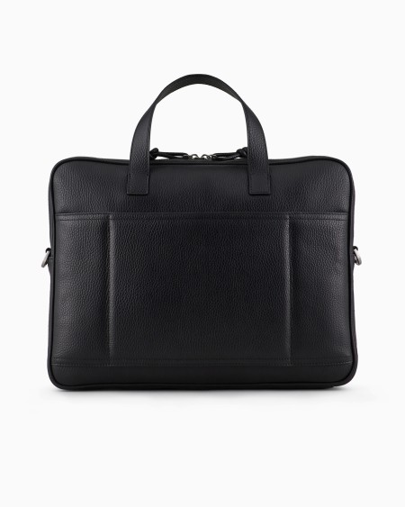 Armani Bolso modelo business de piel abatanada Descuentos del mes
