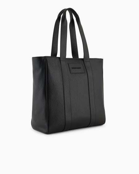 Armani Bolso shopper de piel abatanada Oferta exclusiva