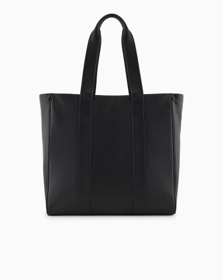 Armani Bolso shopper de piel abatanada Oferta exclusiva