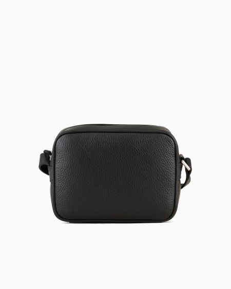 Armani Funda para cámara de piel abatanada con bandolera Descuento por venta flash