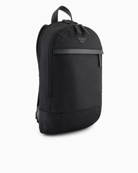 Armani Mochila de nailon reciclado ASV Outlet online