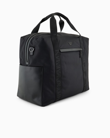 Armani Bolsa de gimnasio en nailon reciclado ASV Rebajas