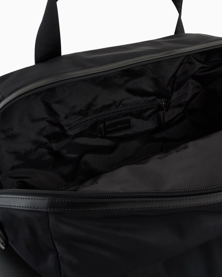 Armani Bolsa de gimnasio en nailon reciclado ASV Rebajas