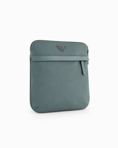 Armani Bandolera plana de nailon reciclado ASV Rebajas de fábrica