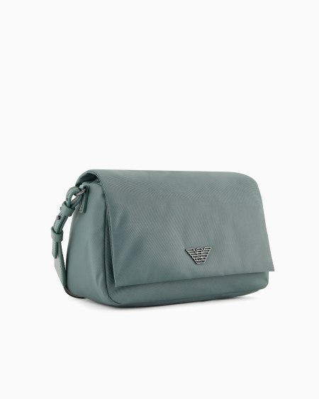 Armani Bolso bandolera con solapa de nailon reciclado ASV Los más vendidos