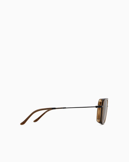Armani Gafas de sol de forma cuadrada para hombre Mejor oferta