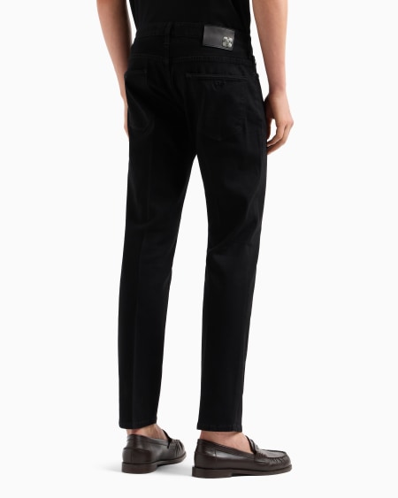 Armani Vaqueros J06 slim fit de cómodo denim aclarado Último día