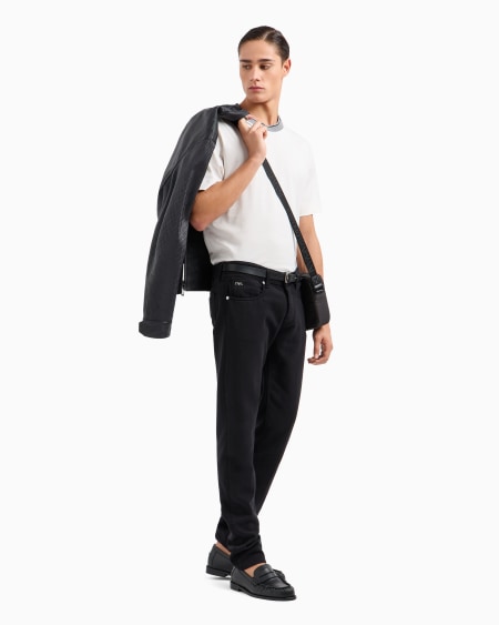 Armani Vaqueros J75 slim fit en mezcla de lyocell ASV Oferta especial de fábrica