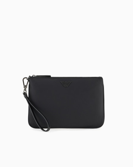 Armani Bolso de mano en nailon reciclado ASV Rebajas de fin de temporada