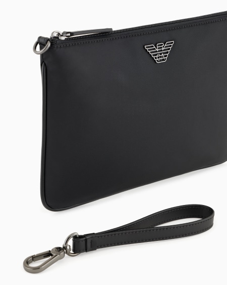 Armani Bolso de mano en nailon reciclado ASV Rebajas de fin de temporada