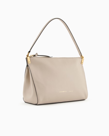 Armani Bolso de mano mediano de piel lisa Tienda