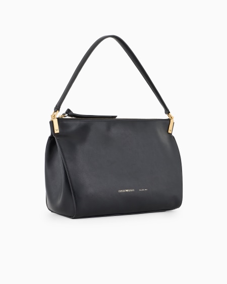 Armani Bolso de mano mediano de piel lisa Tienda