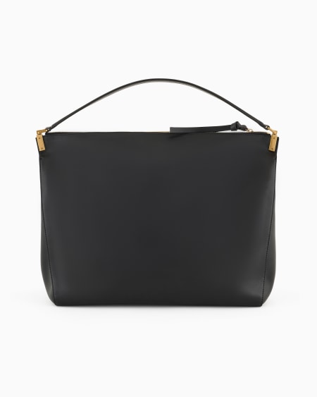 Armani Bolso de mano grande de piel lisa Rebajas online