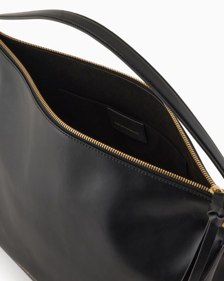 Armani Bolso de mano grande de piel lisa Rebajas online