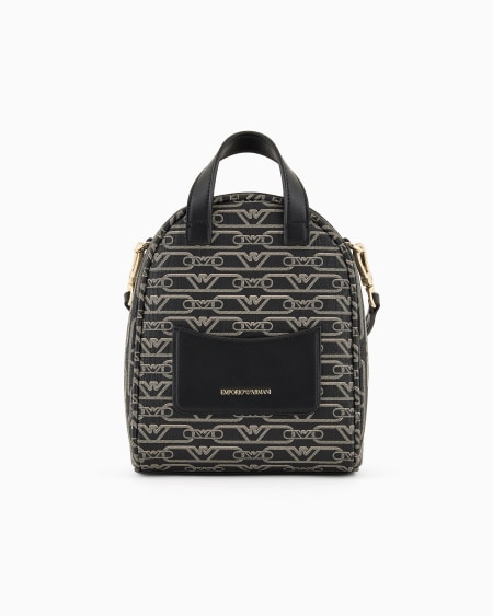 Armani Minimochila bandolera con estampado integral de monograma Últimos 2 días