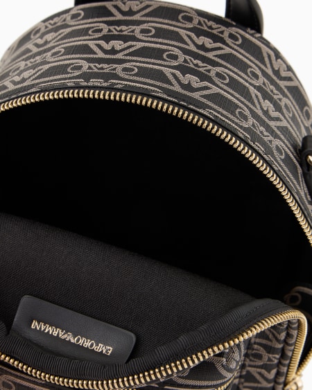 Armani Minimochila bandolera con estampado integral de monograma Últimos 2 días