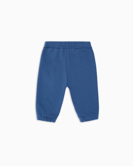 Armani Pantalones de chándal de punto orgánico con estampado Manga Bear Crew ASV 2025