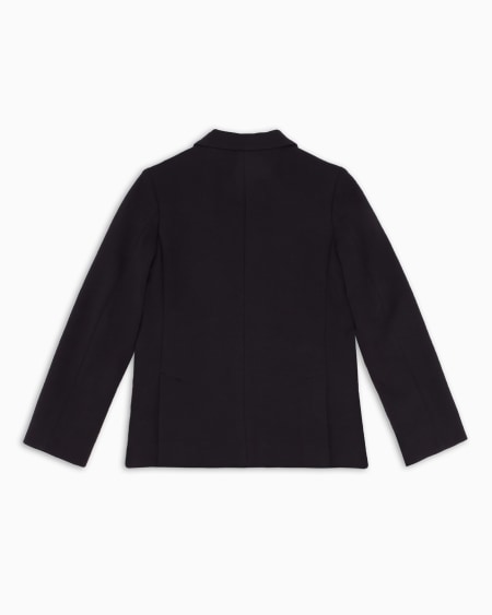 Armani Chaqueta de abotonadura sencilla de punto Outlet