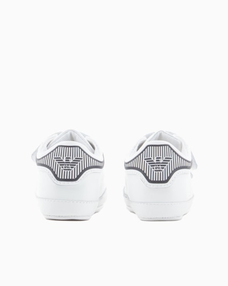 Armani Deportivas de napa con velcro En oferta