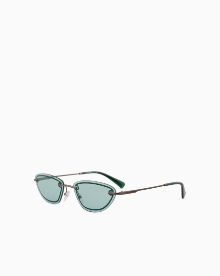 Armani Gafas de sol estilo ojo de gato para mujer Mejor oferta