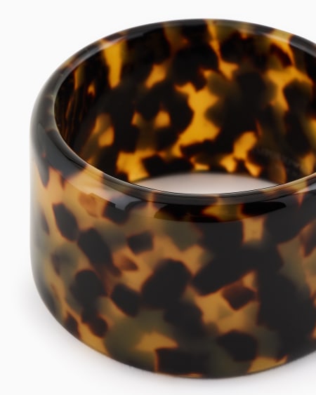 Armani Pulsera rígida efecto carey COMPRAR AHORA