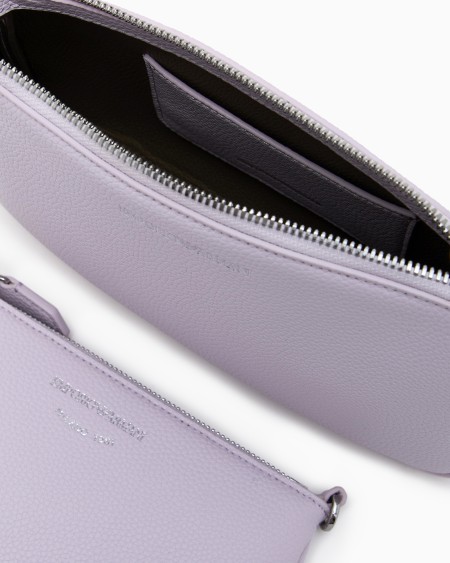 Armani Minibolso doble con bandolera y estampado de ciervo Libre de impuestos
