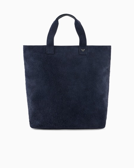 Armani Maxibolso shopper de ante cápsula Peace ASV Descuento por venta flash