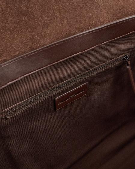 Armani Bolso de mano en ante con hebilla y bandolera Ofertas especiales