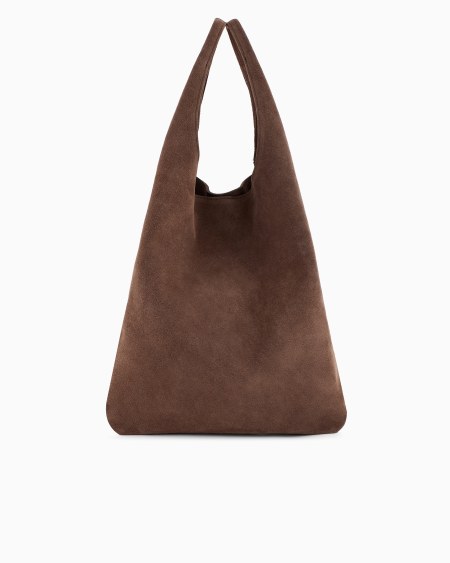 Armani Bolso de hombro hobo en ante Grandes ahorros
