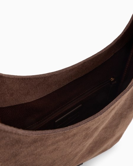 Armani Bolso de hombro hobo en ante Grandes ahorros