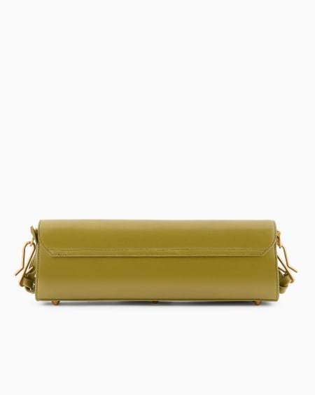 Armani Bolso de mano bandolera con solapa en piel lisa Rebajas de fin de temporada