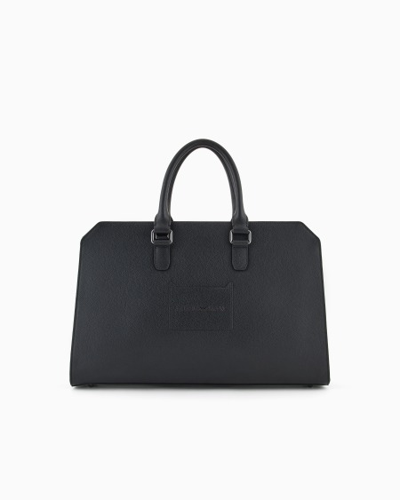 Armani Bolso modelo business de piel abatanada Outlet online