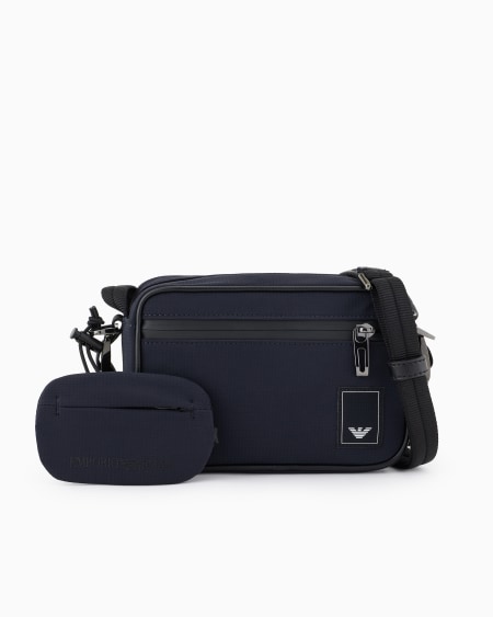 Armani Bolso de nailon para dispositivos electrónicos Travel Essential