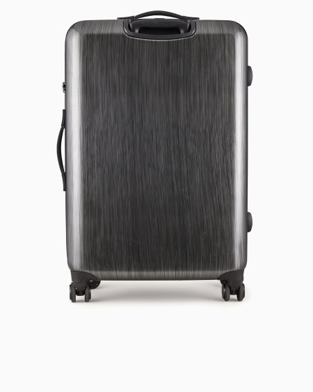 Armani Maleta de cabina grande en ABS y maxiáguila en relieve Envío gratis