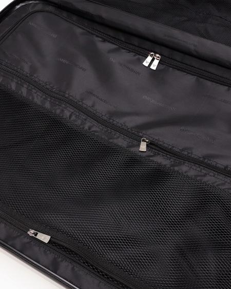 Armani Maleta de cabina grande en ABS y maxiáguila en relieve Envío gratis
