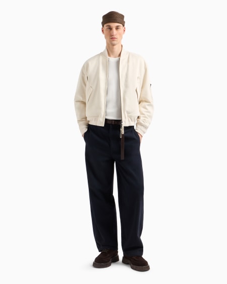 Armani Camiseta de punto con parche bordado con logotipo En oferta