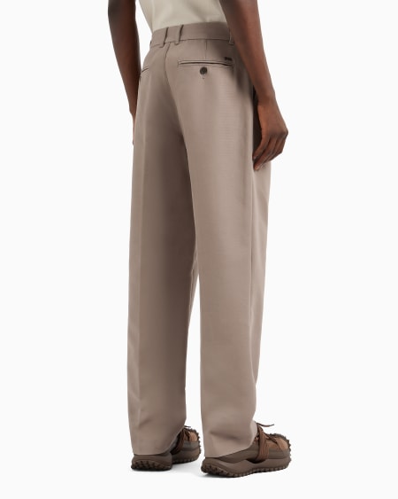 Armani Pantalones chinos de lona Oferta exclusiva