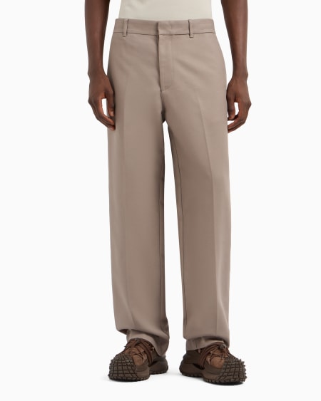 Armani Pantalones chinos de lona Oferta exclusiva