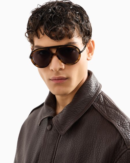 Armani Gafas de sol estilo piloto para hombre Devoluciones gratuitas