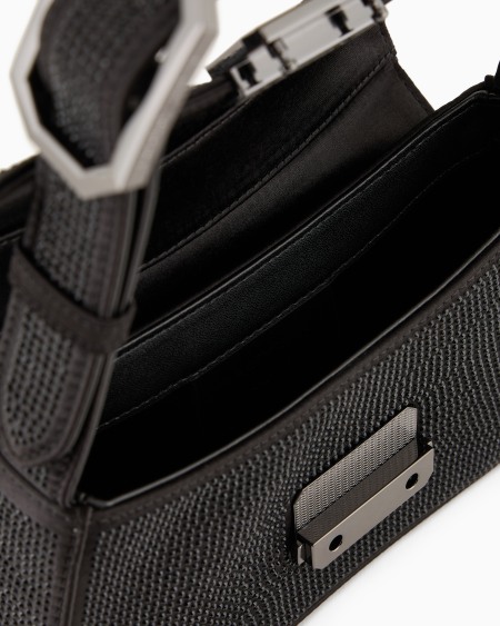 Armani Bolso de hombro baguette de satén con strass Los más vendidos