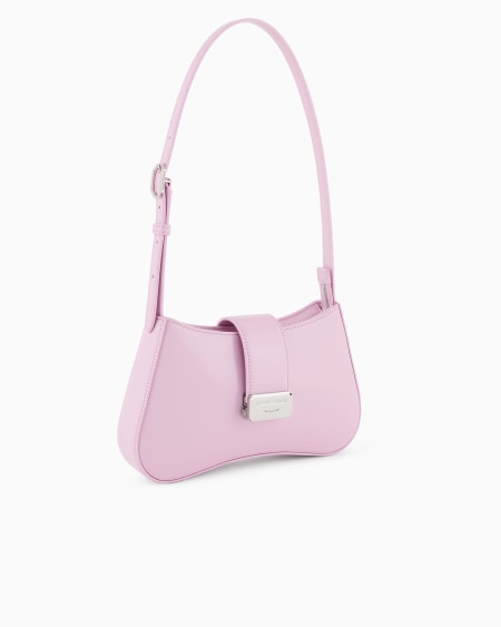 Armani Bolso de hombro tipo hobo con hebilla con logotipo Tienda