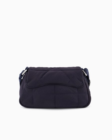 Armani Bolso de hombro baguette mediano en nailon acolchado Rebajas online