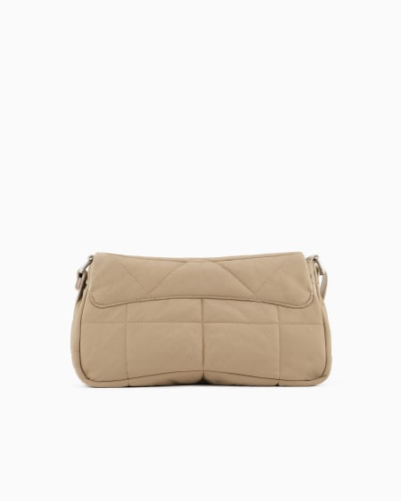 Armani Bolso de hombro baguette grande en nailon acolchado Rebajas top