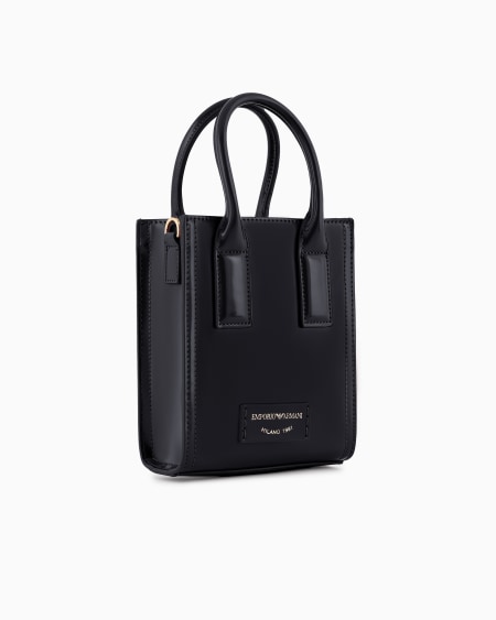 Armani Minibolso de acabado cepillado con bandolera Envío gratis