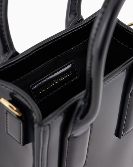 Armani Minibolso de acabado cepillado con bandolera Envío gratis