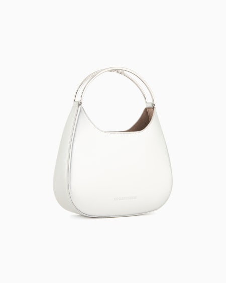 Armani Minibolso hobo efecto charol con asa joya de la cápsula Moon Envío gratis