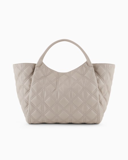 Armani Maxibolso shopper efecto napa acolchada ÚLTIMAS EDICIONES