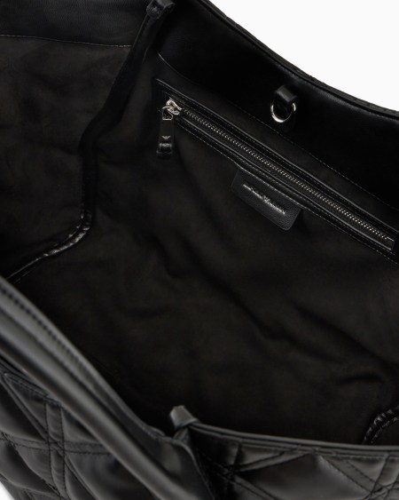 Armani Bolso shopper efecto napa acolchada Últimos 2 días