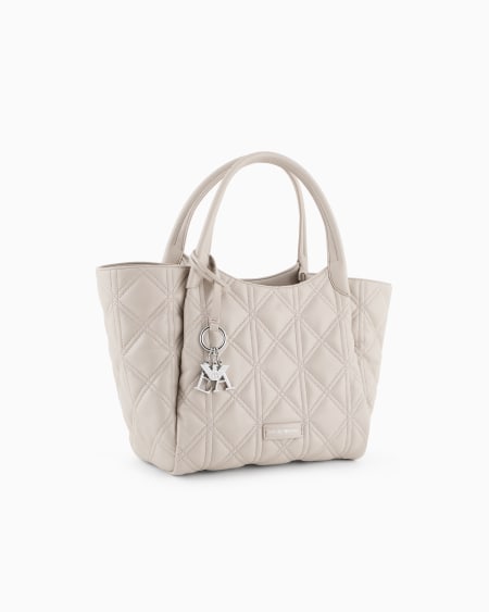 Armani Bolso shopper efecto napa acolchada Último día